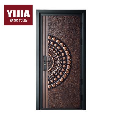 China Bright And Luxurious Appearance 2020villa Bullet Proof Front Cast Aluminum Door for sale