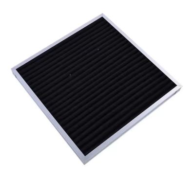 China Customized Activated Carbon Panel Filters For Odor And Hazardous Gas Removal In Buildings for sale