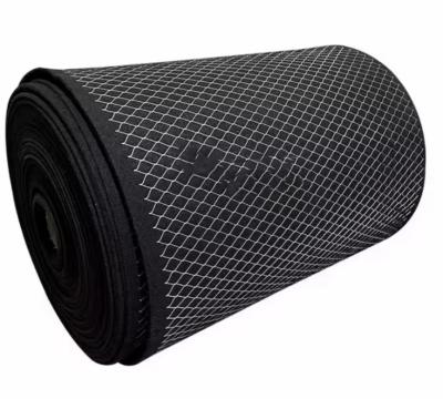 China Material de filtro de aire de malla laminada con aire acondicionado de rollo de carbón activado en venta