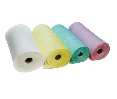 China Medios de filtro de aire sintético para filtros de bolsillo de colores blanco/verde/rosa/amarillo en venta