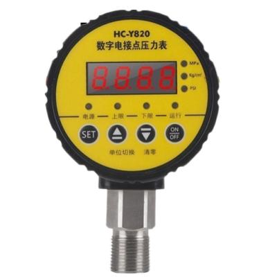 China HC-Y820-5 Digital pressure gauge which can output upper and lower limits HC-Y820 for sale