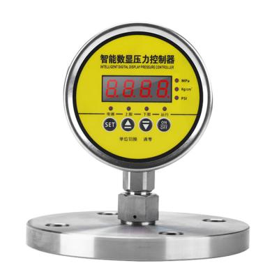 China Hc-yk101 HC-YK101 Stainless Steel Flange Contact Pressure Gauge for sale