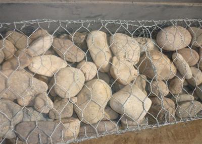 China High Zinc Coated Hexagonal Gabion Box Control And Guiding Water And Flood 2mx1mx1m for sale