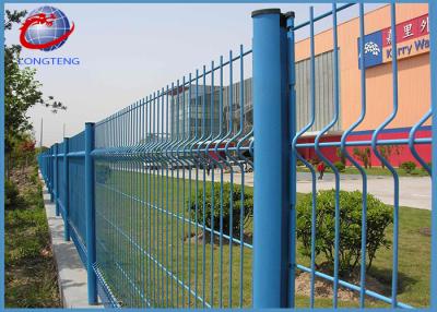 China PVC Coated Welded Wire Mesh Highway Fence Trade Assurance 4.0mm Reinforcing for sale