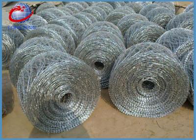 China Galvanized BTO 22 CBT 65 Concertina Razor Wire For Prison And Airport for sale