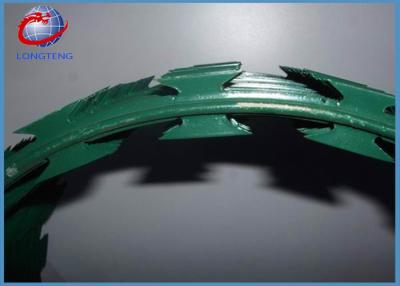 China PVC coated/Galvanized/Low price concertina razor barbed wire for sale