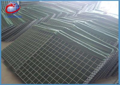 China High Zinc Coated Welded Gabion Box Defensive Barriers With 4mm Wire Diameter for sale