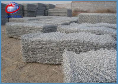 China Multi Purpose Galvanized Gabion Baskets Wall / Wire Gabion Baskets Easy Install for sale