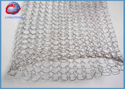 China Customized Size Knitted Wire Mesh For Filtering Good Flexibility High Efficiency Type for sale