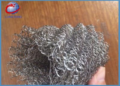 China Compressed Knitted Wire Mesh Rolls For Filter Round Wire / Flat Wire Type for sale