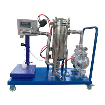 China Pump Core Components Weighting Liquid Filling Machine for Paint Coating Latex Paint for sale