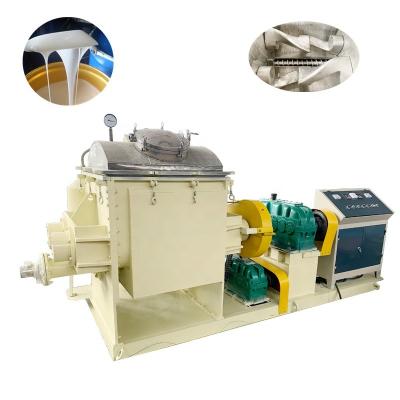 China Viskose vloeistof horizontale Z-vorm Sigma Kneader Mixer Machine met schroefextruder Te koop