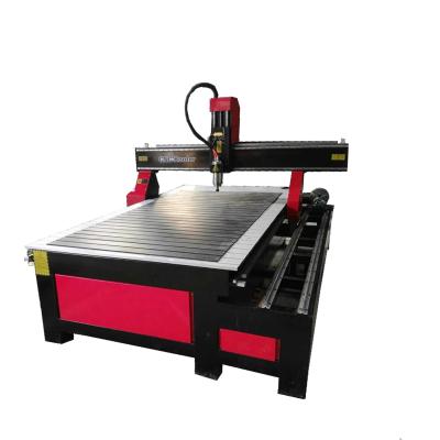 China Soems 4 Füße der Achsen-Holz CNC-Router-Maschinen-4X8 sortieren mit Dreh zu verkaufen