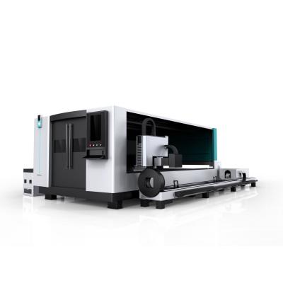 China Metall-CNC-Faser-Laser-Schneidemaschine 2kw 3kw 4kw 6kw mit Dreh zu verkaufen