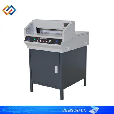 China Cortadora eléctrica automática del papel de la hoja de la máquina 450V del cortador de papel en venta