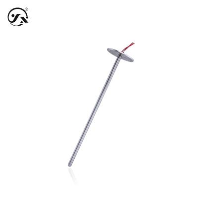 China PT100 C1 Armored Temperature Sensor For General Industry Measuring Medium Solid Liquid Gas for sale