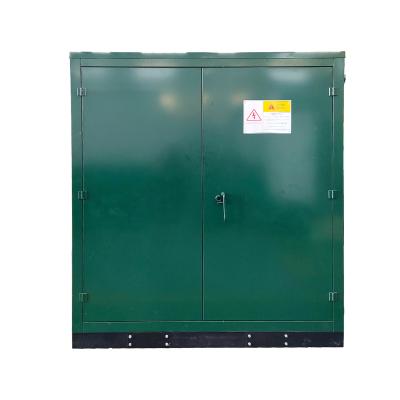 China Power Supply NEMA Enclosure 400kva 13800v 7600v Loop Feed Power Supply Munsell Green Pad Mounted Transformer for sale