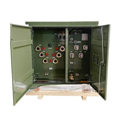 China Power Supply ZGS11 400kva 10kv Customized American Box-type Combined Transformer Substation Pad Mounted Transformer for sale