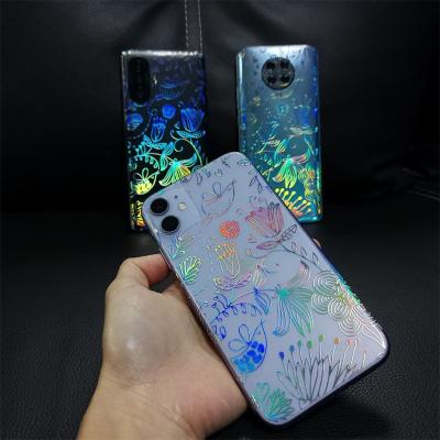 China Applicable to all 2021NEW 180*120 mm colorful mobile phone model skin sticker aluminum back of the mobile phone for all models for sale