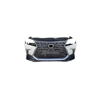 China Plastic For Lexus sells high quality automotive bumper Lx570 upgraded body kit front bumper grille front nose for sale