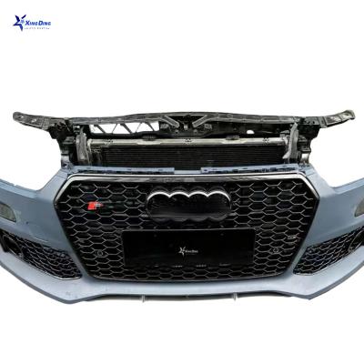 China Plastic For Audi A7 RS7 Front bumper with grille Automotive bumper body Kit 2016 2018 2021 2022 for sale