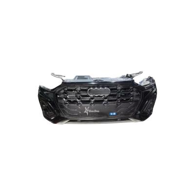 China Plastic Hot selling high quality for Audi Q5 RSQ5 front bumper with grille car insurance barre headlamp front nose for sale