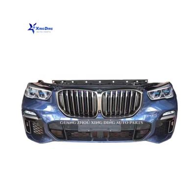 China Plastic Hot selling NEW  X5 original second-hand complete front bumper X5 G05 car bumper for bmw body kit front  nose for sale