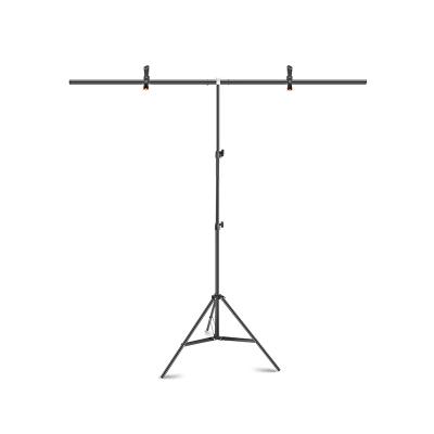 China 1.5m*2m Adjustable Metal Background Support Stand Photo Studio Tripod With 2m Crossbar PVC Backdrop Photography Stand for sale