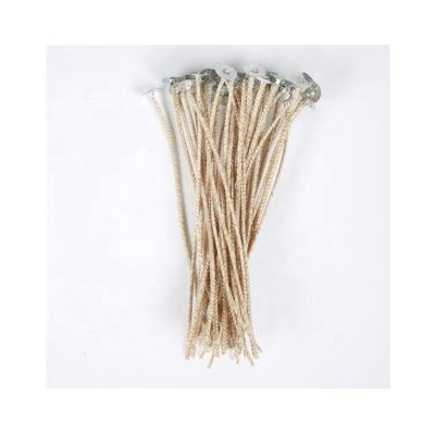 China CANDLE WICKS Wholesale Non-Toxic Eco Friendly ECO Cheap Wooden Candle Wick With Holder for sale