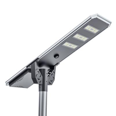 China Outdoor Lecuso COB 120w Waterproof Integrated Solar Street Light Street Light for sale