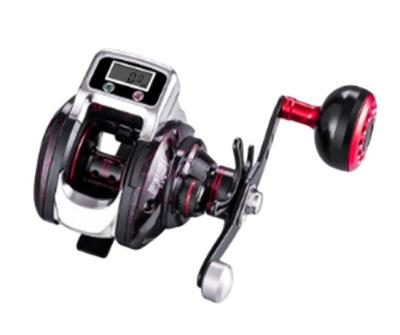 China New 8.0:1 Metal 2023 Max Drag 8KG high speed solar charging baitcasting reel fishing reels with counter for sale