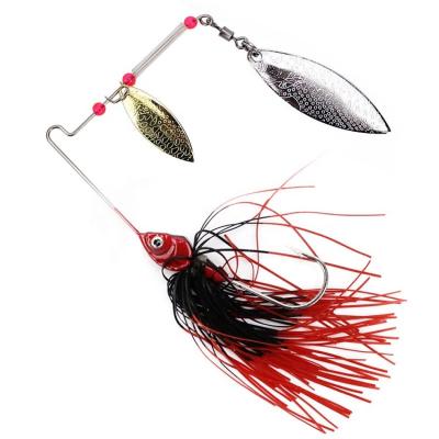 China Anti Corrosion Wholesale Bearded Guy Bait 15g 16g 20g Spangle Spinning Bait With Jig Head Hook for sale