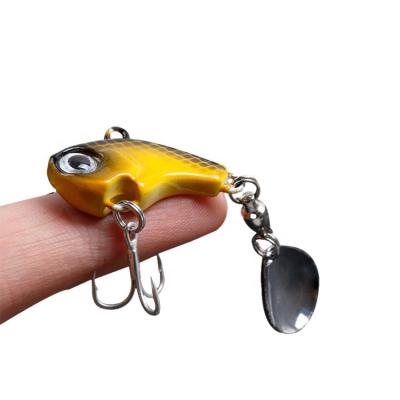 China Hot Selling 8g 14g Metal Ice Mini Bait Jigging Lead Fish Spinner Vib Fishing Lure for sale