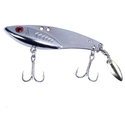 China 20g 30g Metal New VIB Sinking Sea Bass Fishing Pesca Metal Jigging Vib Lure With Hook for sale