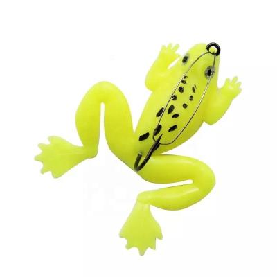 China PVC Artificial Frog Soft Lures Frog Fishing Lures 2.5g 6g 9g Cheap Soft Frog Fishing Lure for sale