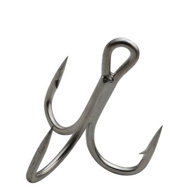 China Anti Corrosion Treble Hooks Alloy Steel Fishhooks Fishing Jig Hooks High Quality for sale