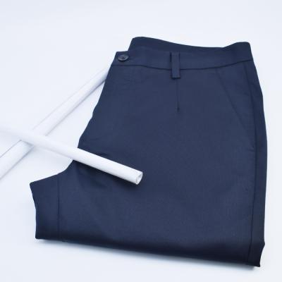 China Soft and Clear Touch Stocks Flexible Lot Printed Yarn Dyed Polyester Cotton Spandex Fabric Woven Twill for Men Shorts Pants for sale