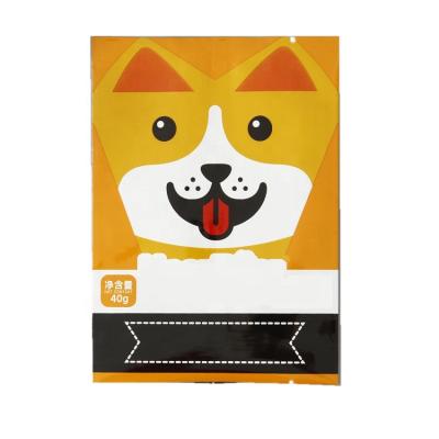 China Custom Logo Envelope Sachet Sample Aluminum Foil Moisture Proof Bag Small Batch Tea Coffee Packing Small 3 Side Seal Packaging Bags for sale