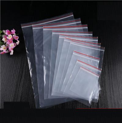 China Recyclable Customized PE Plastic Resealable Zipper Poly Bags With Printing for sale