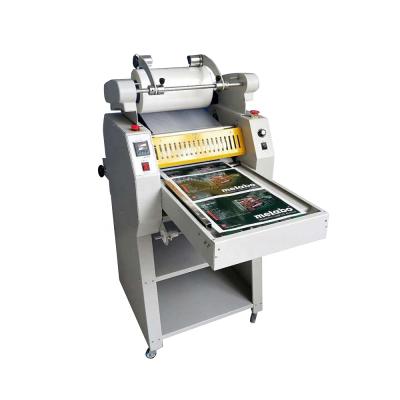 China BFT-490 490mm Width Semi Automatic Roll Laminator Machine With Anti Loop Function A3 for sale