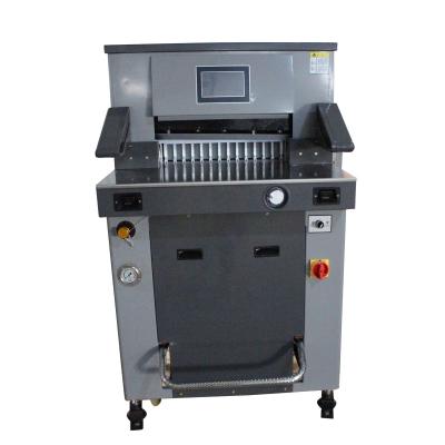 China Economic Paper Cutter Guillotine 490mm Paper Cutter H490TV7 Hydraulic Paper Cutter Machine 490mm for sale