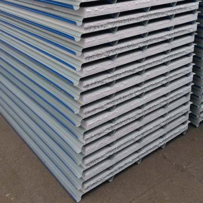 China 950MM Color Prefab House EPS Sandwich Panel Steel Roof Panel Prefab House Sandwich Panel for sale