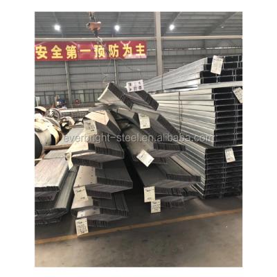 China Modern Z section galvanized steel metal purlin for steel structure warehouse for sale