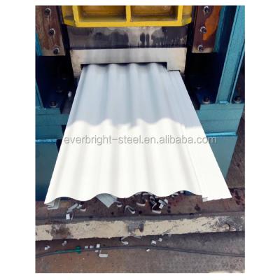 China Modern PPGI Corrugated Steel Sheet For Steel Structure Workshop Sidewall for sale