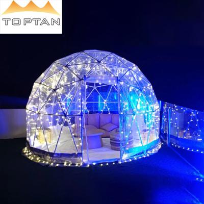 China Landscape UV Resistant Custom Panoramic Waterproof Plastic Tent Portable Home Outdoor Activities Bubble Transparent Party Dome Tent For Sale for sale