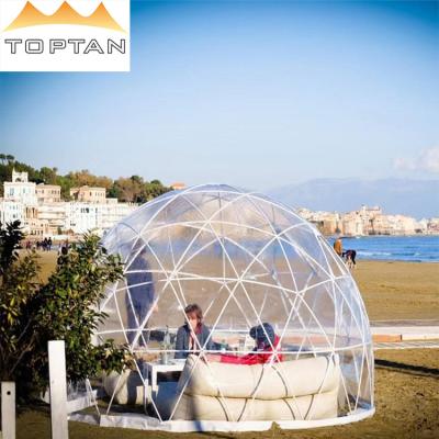 China Transparent Glamping Alloy Event Room UV Resistant Plastic Bubble Tent Custom Transparent Aluminum Tent For Sale for sale