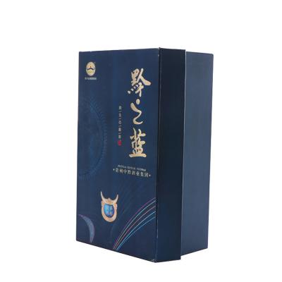 China Recycled Materials Wholesale Custom Packing Print Gray Card Paper Cardboard Boxes Rigid Box Packaging for sale