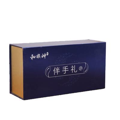 China Recycled Materials Luxury Layer Double Lined Unique Slots Paper Box Gift Box Custom for sale