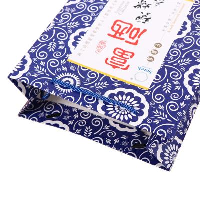 China Handmade High Quality Promotional Custom With Your Own Logo Tea Packaging Gift Shopping Paper Bags for sale