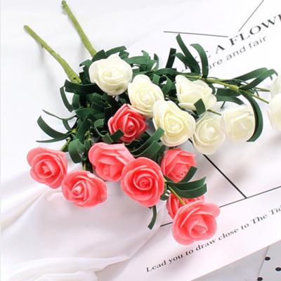 China Wholesale Artificial Flower Home Deco Artificial Flowers Making Home Decorative Flowers and Garlands Transworld Artificial Flower Deco Handmade T55S19016-13 for sale